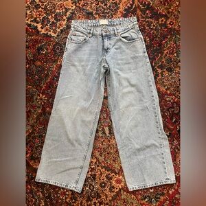 Motel Rocks wide leg loose jeans 28